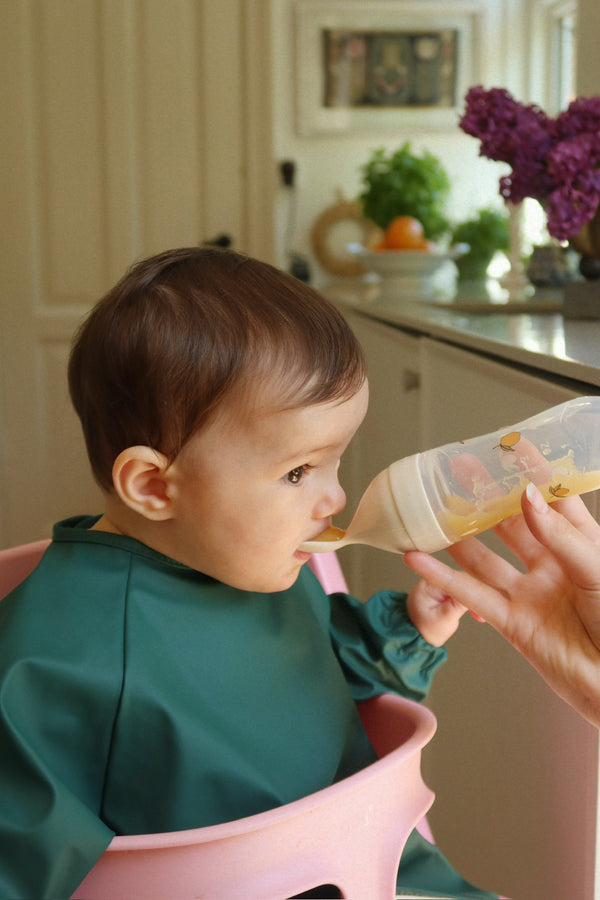 Cuillère à nourrir bébé au citron