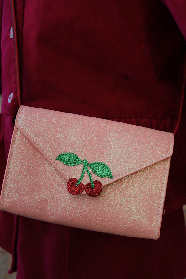 Love Letter Wallet Pink Glitter