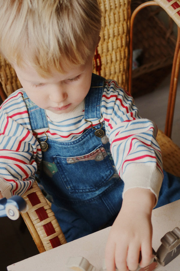 Salopette en jean Magot Tigre