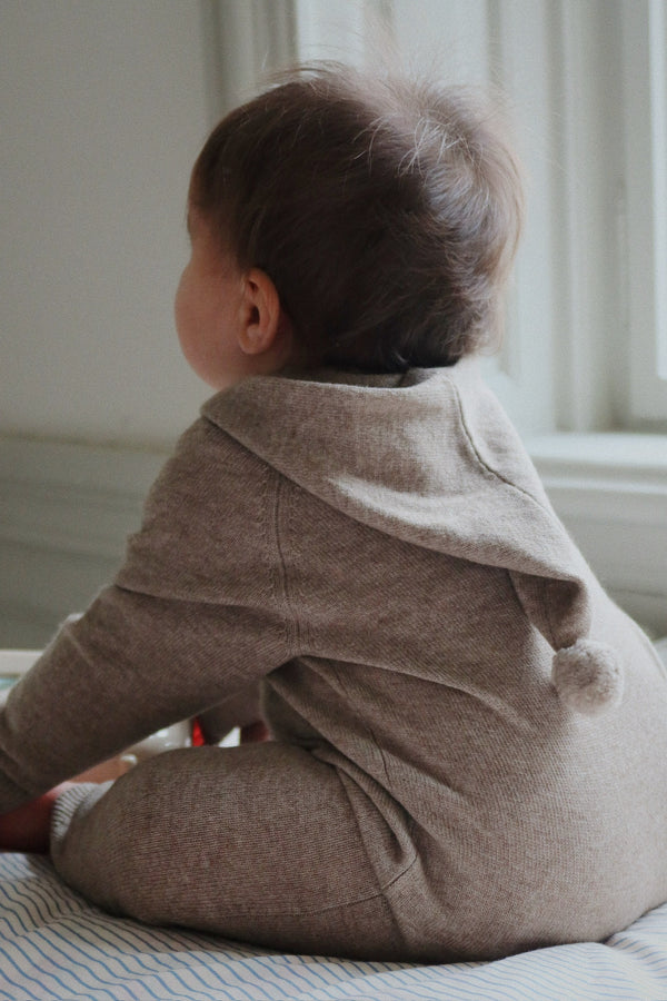 Mattou Kashmir-Overall Light Brown