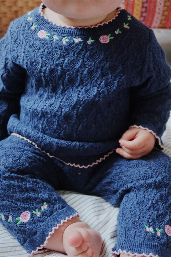 Rosier Hose Ensign Blue