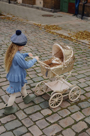 Kind im Soleil Cardigan Country Blue von Konges Sløjd