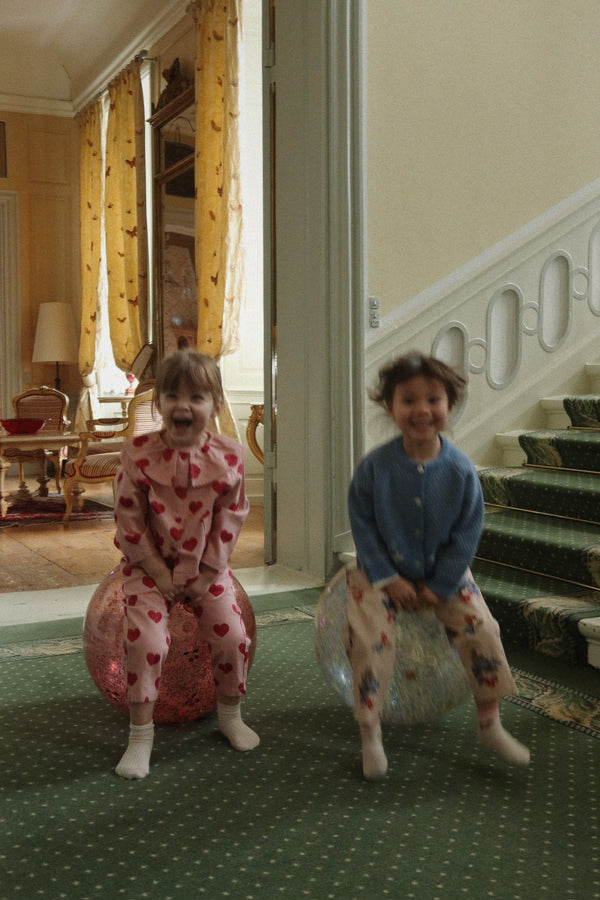 Glitzer Hüpfball Lemon