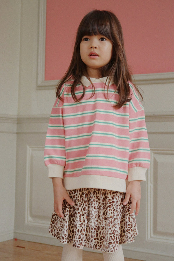 Spotty Lanarm-Polo Blush Bound Stripe