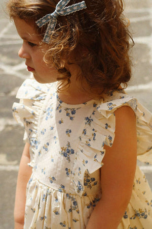 Konges Sløjd Cianna Kleid Tramonto – Rüschenärmel Detail