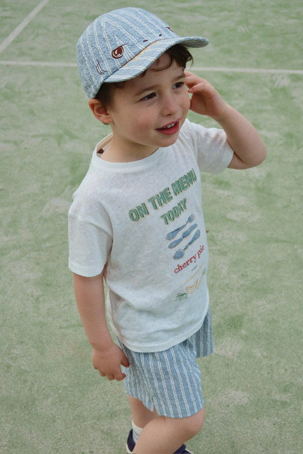 Casquette Elliot Shark Trio Bleu Rayé