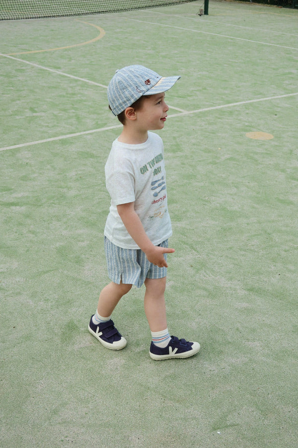 Casquette Elliot Shark Trio Bleu Rayé