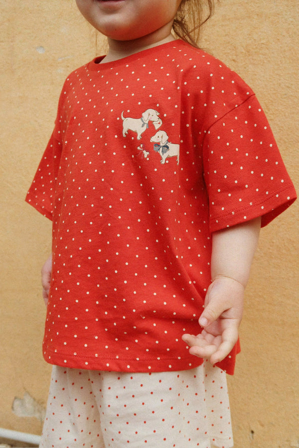 Ensemble Famo Fit Pirouette Dot / Rose Croele