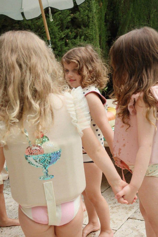 Gilet de sauvetage Piper rose poudré