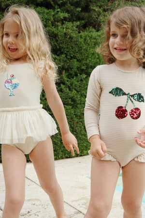 Konges Sløjd Amandine Badekleid Rosewater – Detail