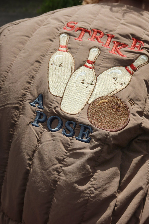 Juno Bomberjacke Walnut