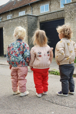Rippbündchen der Juno Kitty Bomberjacke von Konges Sløjd