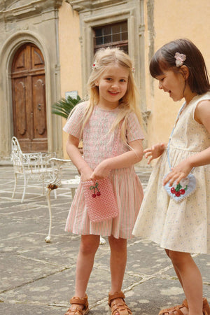 Konges Sløjd Coeur Lace Kleid Ciel Mirage – seitlich