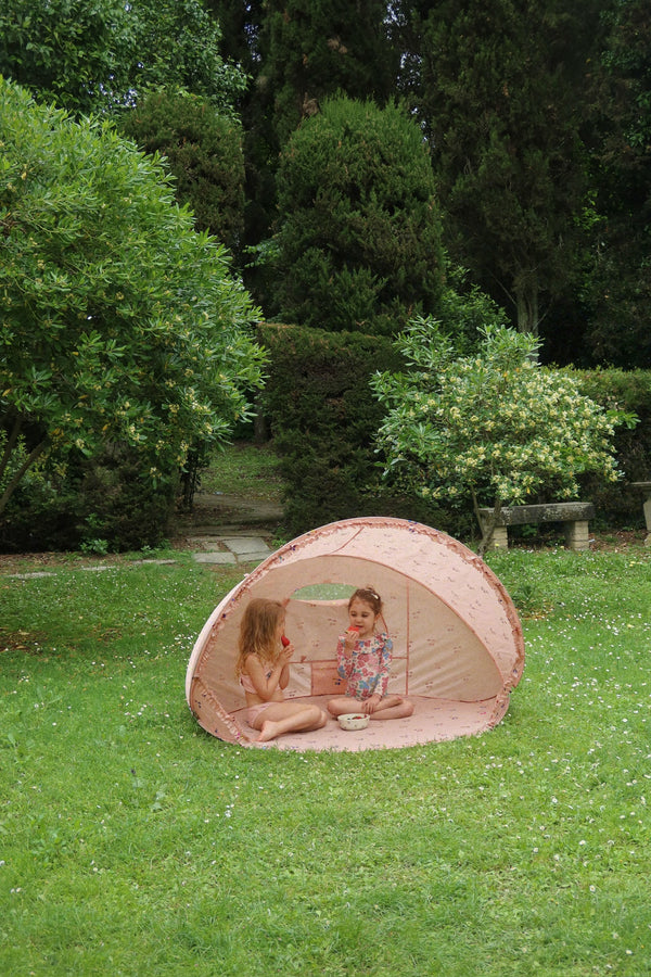 Manuca Langarm-Badeanzug Bloomiegrape