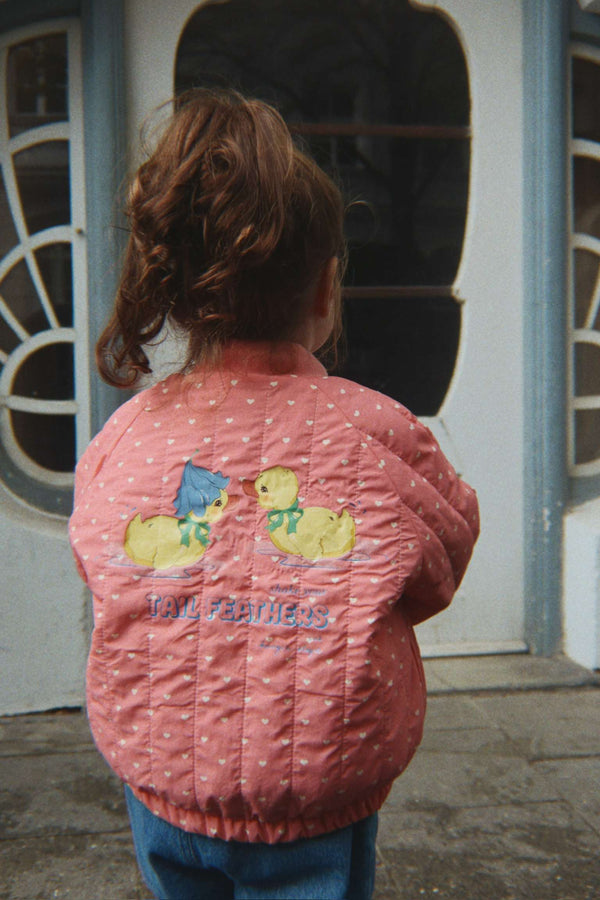 Bomber Jacket Juno Duckling Coeur Feathers
