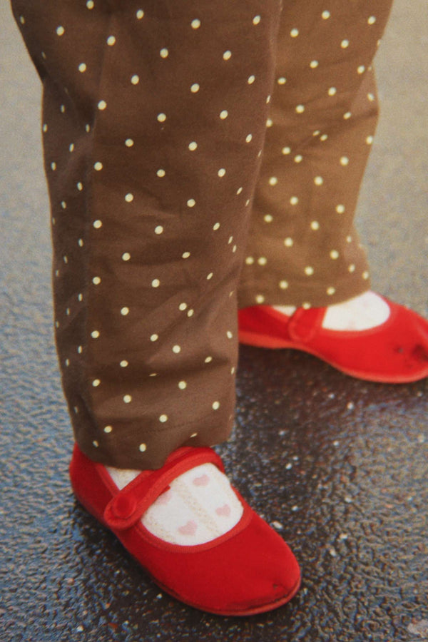 Hose Alfe Cocoa Dot von Konges Sløjd als Outfit-Idee