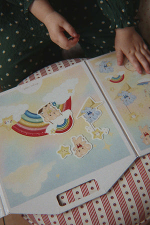 Konges Sløjd Sticker-Buch, Sticker im Einsatz