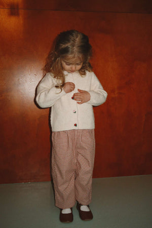Strickjacke Fleuri Buttercream