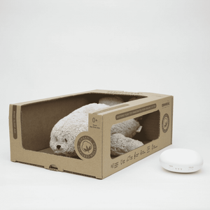 Moonie Humming Seal Gray – weisses Rauschen als Einschlafhilfe