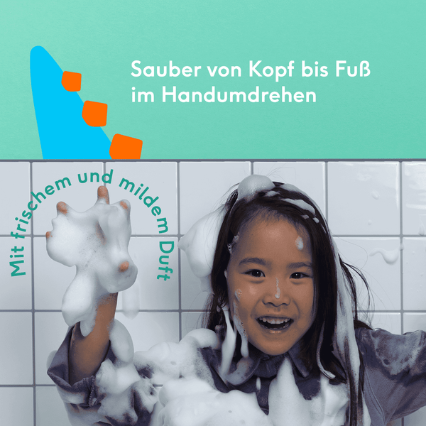 Naïf 2-in-1 Shampoo & Duschgel – frischer Limettenduft