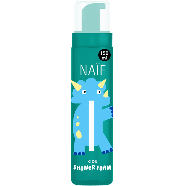 Naïf Kinder Duschschaum, 150 ml, mit pflanzlichen Farbstoffen