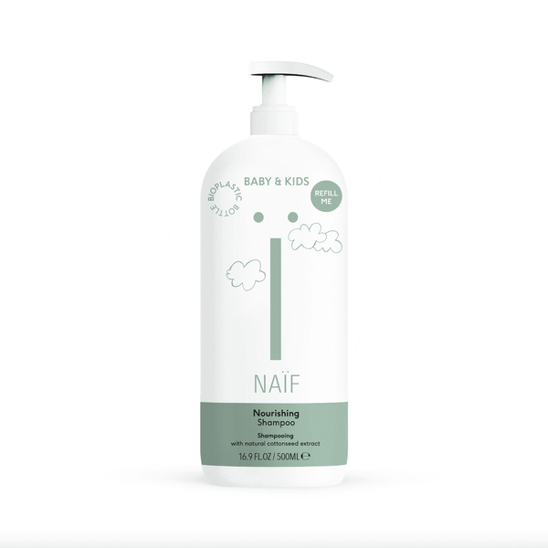 Naïf Care mildes Shampoo für Babys und Kids, 500-ml-Flasche