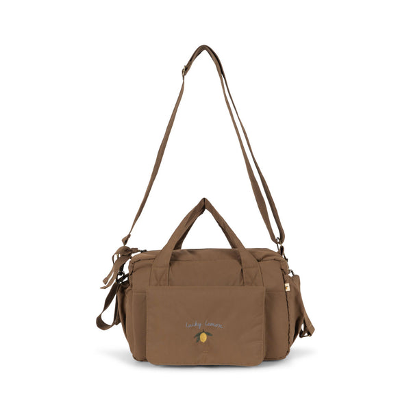 "ALL YOU NEED" Tasche Mini Walnut Lemon