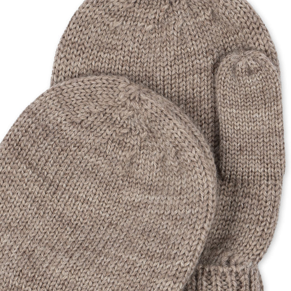 Louli Mittens Soft Brown