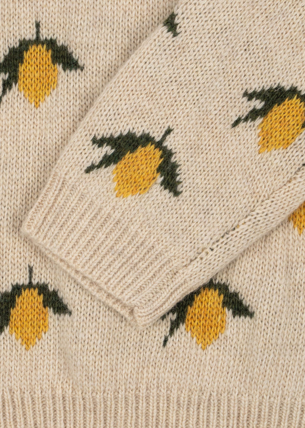 Belou Strickpullover Lemon