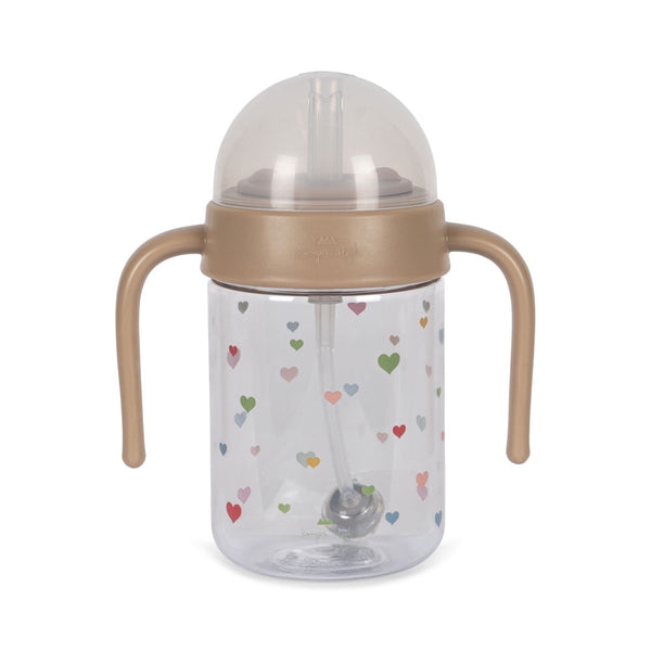 Trinkflasche mit Griffen Multi Hearts