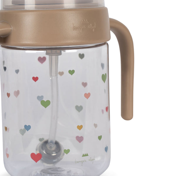 Trinkflasche mit Griffen Multi Hearts