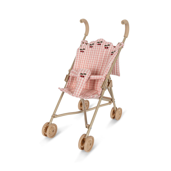 Puppenwagen Powder Pink Check