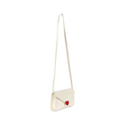 Sac Lettre d'Amour Crème Pailleté