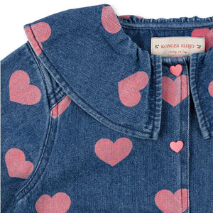 Magot Denim-Shirt in Pink von Konges Sløjd, Rückansicht