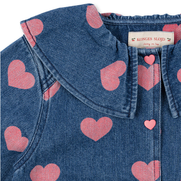 Magot denim shirt Bon Coeur Pink