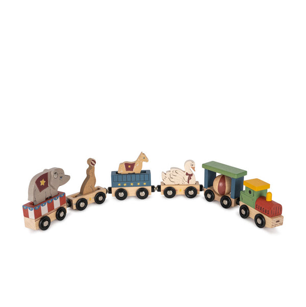 FSC wooden animal train