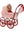 Minnie Lulu Doll's Pram Strawberry Ice