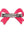 2-Pack Pearly Bow Haarspangen Bubblegum