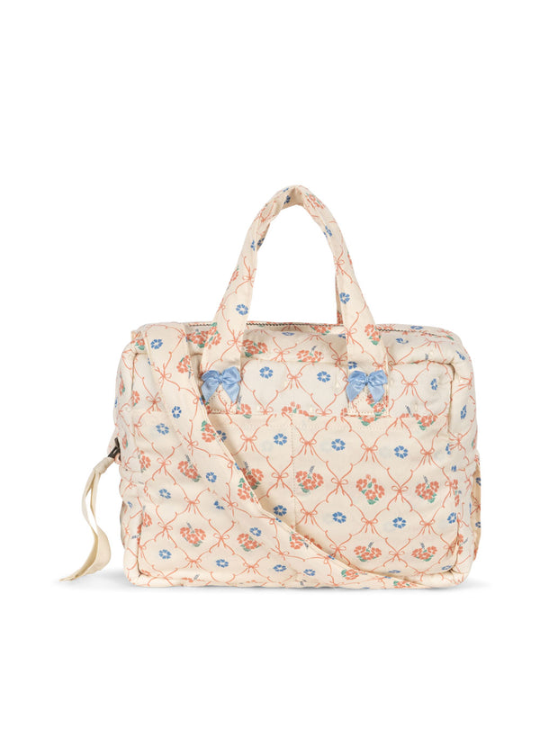 Konges Slojd-Puppen Wickeltasche Fleur Decor-Beluga Kids