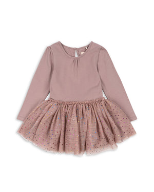 Konges Slojd-Fairy Ballerina-Kleid Etoile Multi Shadow-Beluga Kids