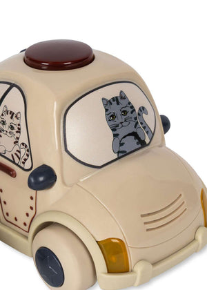 Konges Sløjd Polizeiauto Beige im Vintage-Look mit Fernsteuerung