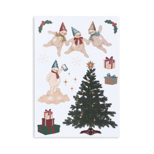 Konges Slojd-Weihnachts Fensterbilder Let it Snow-Beluga Kids