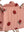 Pink ladybug-patterned fabric on the Konges Sløjd Puppenwagen Ladybug Glitter stroller, featuring practical pockets.