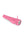 Pink dragon-shaped flashlight for kids, made from 100% silicone, featuring cute wings and a tail. Perfect for adventures.