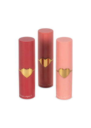 Geöffneter Kinder-Lippenbalsam aus dem Konges Sløjd 3er-Pack