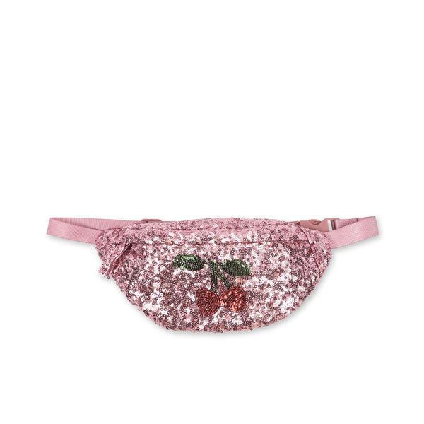 Juno sequined fanny pack Mellow Rose
