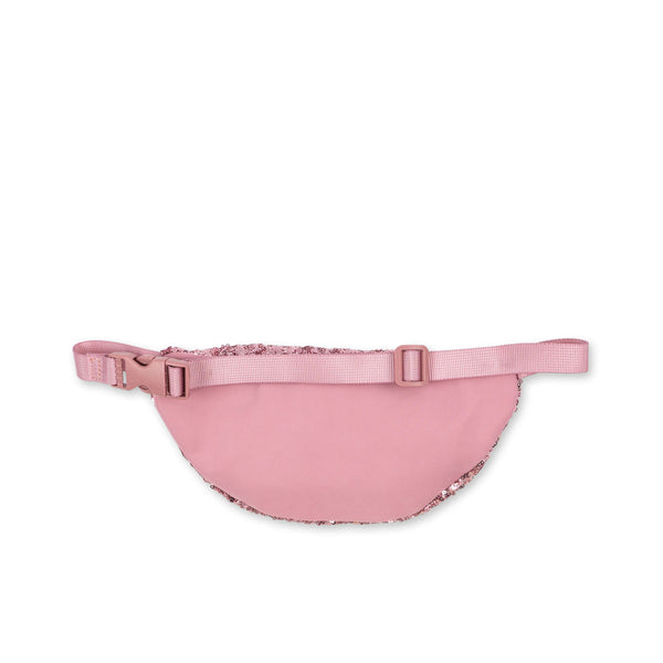 Juno sequined fanny pack Mellow Rose