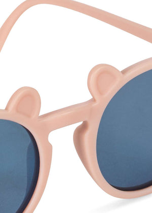 Konges Sløjd Baby-Sonnenbrille Rose mit Bärenohren