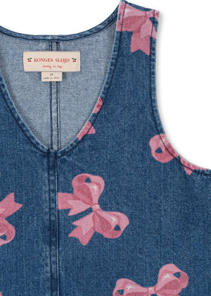 Jeanskleid Magot von Konges Sløjd im Bella-Bow-Design