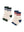 2-Pack gerippte Socken Multi Stripe